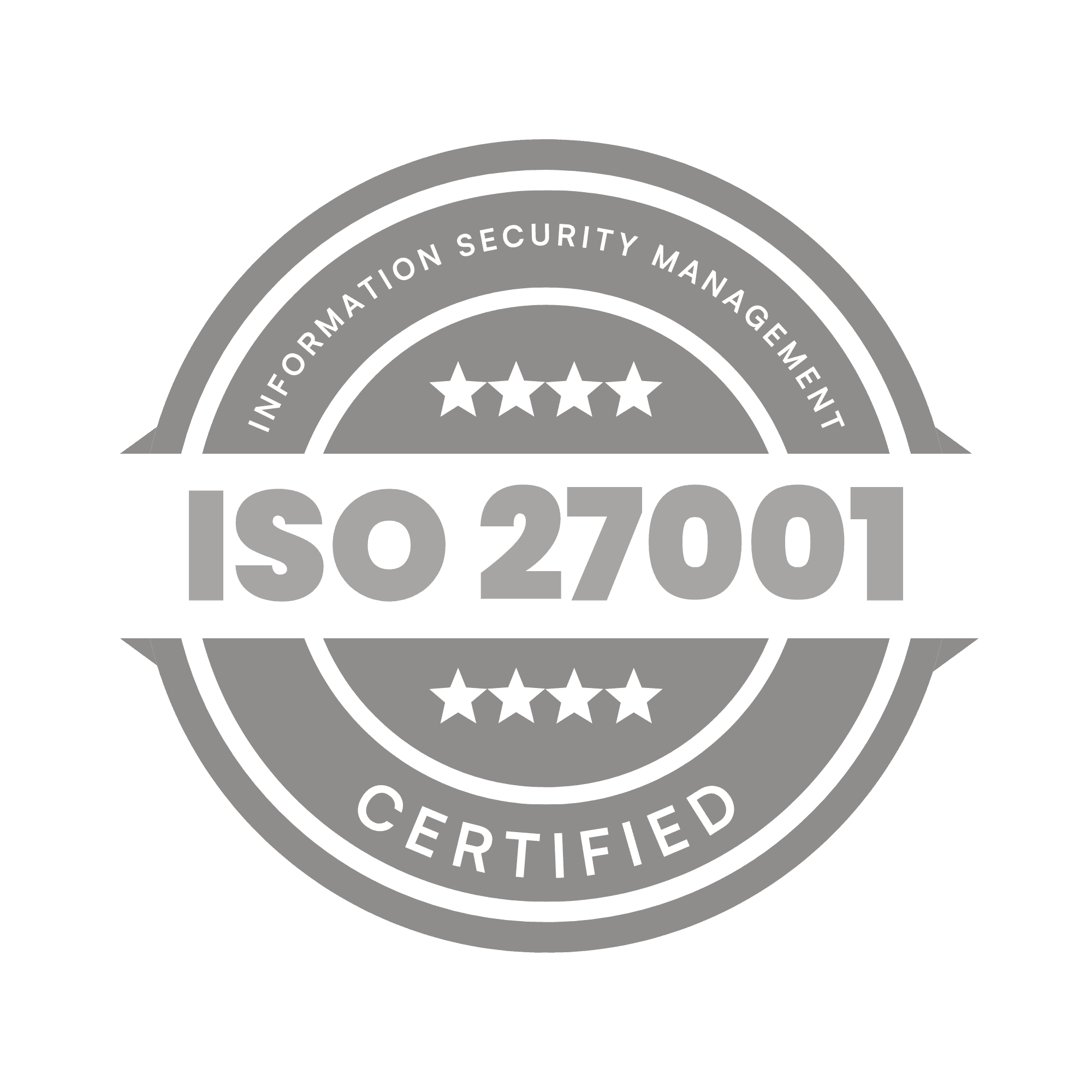 ISO 27001 certified