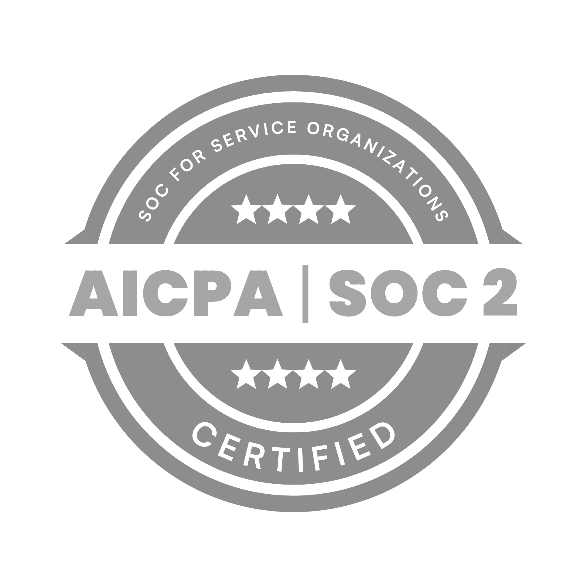 AICPA SOC for Service Organizations badge